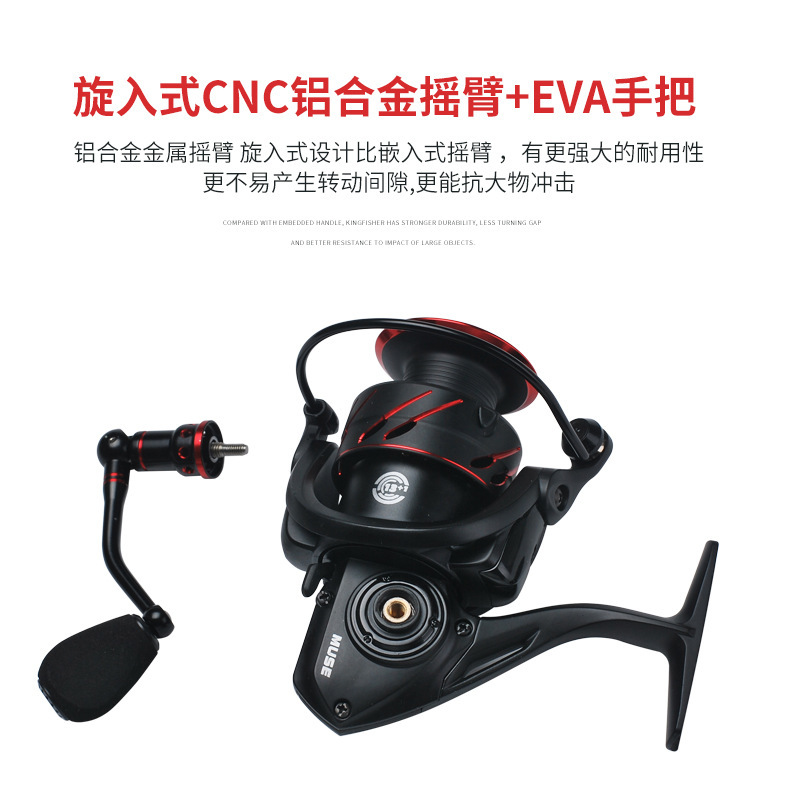 Reel Pancing Putar dengan Engk - Ice Fishing Line ulasan dan harga