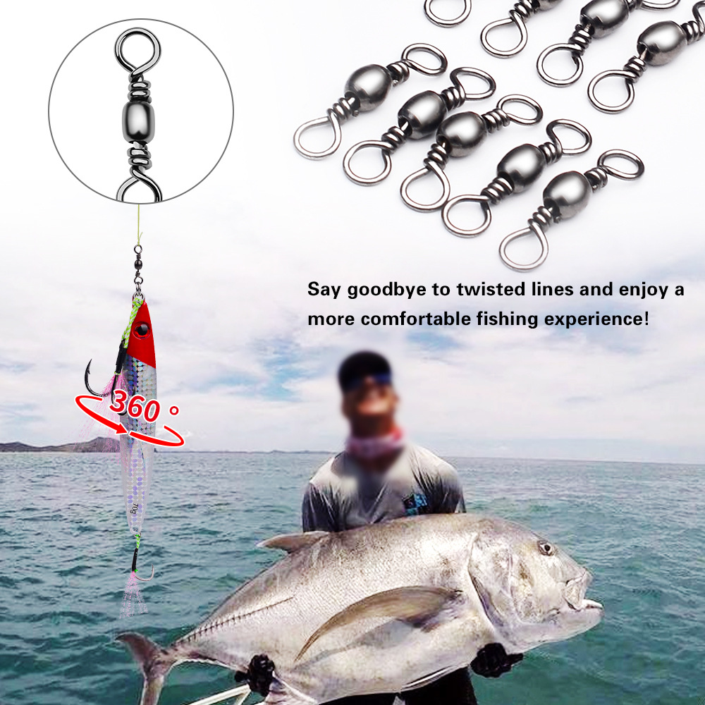 100 Buah Konektor Putar Pancin - Saltwater Line ulasan dan harga