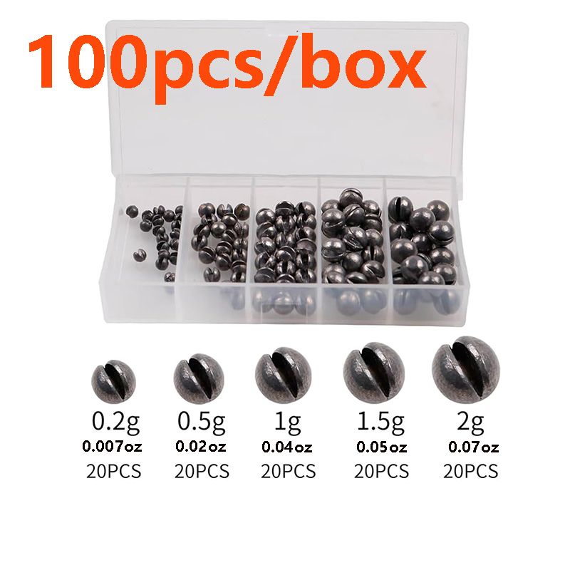 100 Buah/Kotak Set Pemberat Ti - Fishing Line Box ulasan dan harga