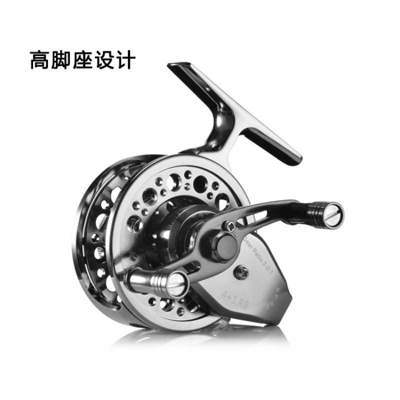 Reel Pancing Depan Full Metal  - Ice Fishing Line ulasan dan harga