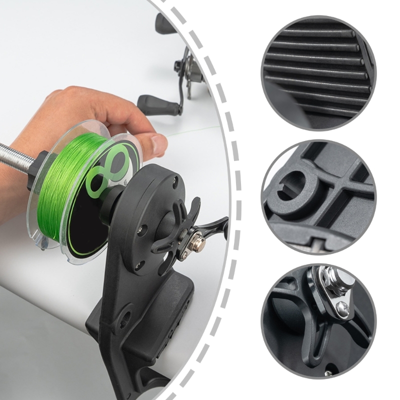 Penggulung senar pancing, pemu - Fishing Line Spooler ulasan dan harga