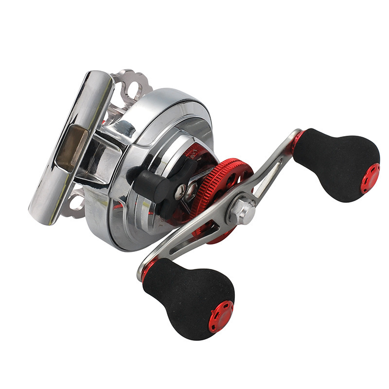 Reel Pancing Rakit Full Metal  - Ice Fishing Line ulasan dan harga