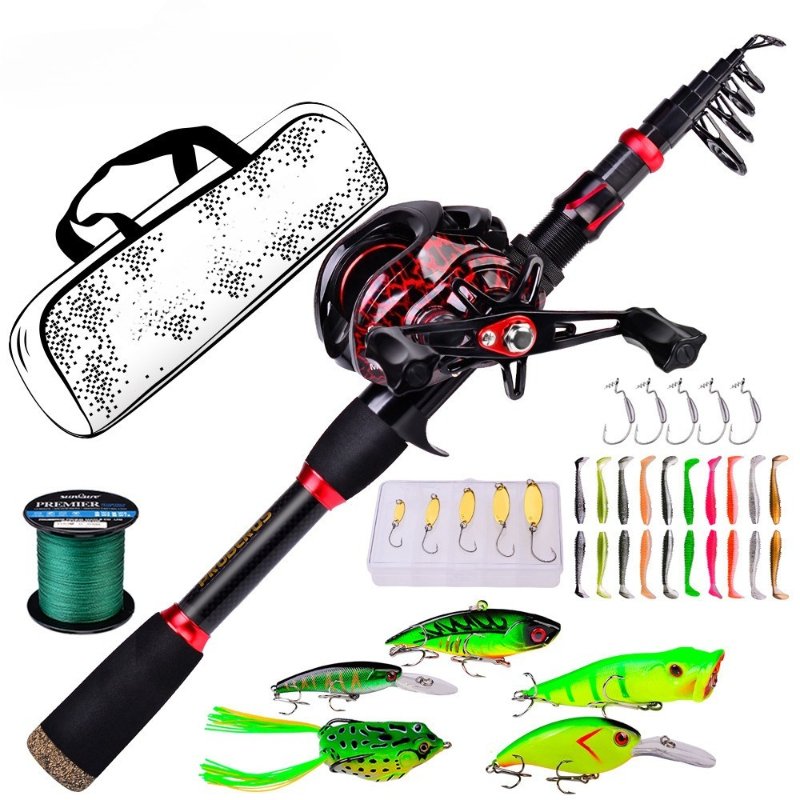Kombo Joran dan Reel Baitcasti - Freshwater Line ulasan dan harga